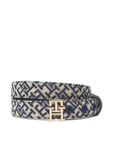 Tommy Hilfiger Pasek Damski Th Jacquard 2.5 AW0AW17497 Kolorowy - Paski - miniaturka - grafika 1