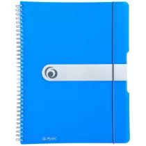 Herlitz Kołobrulion EASY ORGA A4 / 80k kratka - Szkolne artykuły papiernicze - miniaturka - grafika 1