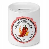 Skarbonki - Dla Informatyka Skarbonka na Urodziny na Prezent z Nadrukiem ze Zdjęciem + Opakowanie na prezent (wzór 04) - miniaturka - grafika 1