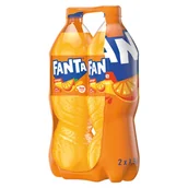 Woda - Fanta Napój gazowany o smaku pomarańczowym 2 x 1,5 l - miniaturka - grafika 1