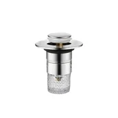 Syfony - Leziter Korek spustowy z filtrem ze stali nierdzewnej 60 mm - miniaturka - grafika 1