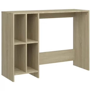 vidaXL Biurko pod laptopa, dąb sonoma, 102,5 x 35 x 75 cm, płyta vidaXL - Biurka - miniaturka - grafika 1