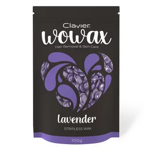 Clavier - Wosk do depilacji LAVENDER 100g - Maszynki do golenia i wkłady - miniaturka - grafika 1