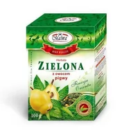 Herbata - Malwa Herbata zielona z owocem pigwy 100g - miniaturka - grafika 1