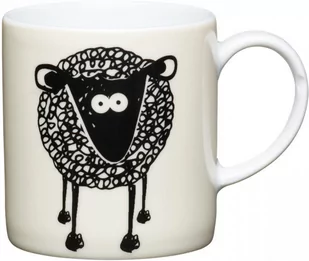 filiżanka do espresso owca 80 ml porcelana biała/czarna - Filiżanki - miniaturka - grafika 1