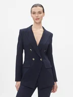 Marynarki i żakiety damskie - Marella Marynarka Notion 2413041111200 Granatowy Regular Fit - miniaturka - grafika 1