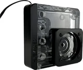 Chłodzenie wodne - Stealkey Customs Stealkey Customs SK-UNI 120D Distroplate D-RGB - Black Edition SW10077 - miniaturka - grafika 1