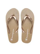 Klapki i japonki damskie - Champion Japonki S11568-YS041 Złoty - miniaturka - grafika 1