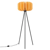 Lampy stojące - Lampa podłogowa MULA 45 żółta, nowoczesny - 45x45x134cm Sollux - miniaturka - grafika 1