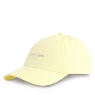 Czapki damskie - Czapka z daszkiem Calvin Klein Ck Must Tpu Logo Cap K60K610525 Żółty - miniaturka - grafika 1