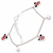 Biżuteria dla dzieci - Srebrna bransoletka Myszka Miki - miniaturka - grafika 1