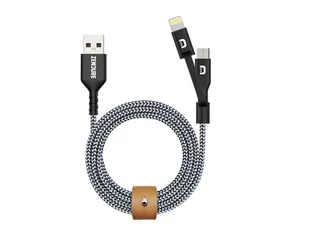 Zendure Zendure kabel USB 2-W-1 2m czarny - Kable USB - miniaturka - grafika 3