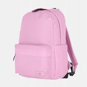 Plecaki szkolne i tornistry - PLECAK MIEJSKI 4F UNISEX SZKOLNY 18L 31 x 44 cm ABACU425 SS25 RÓŻOWY - miniaturka - grafika 1