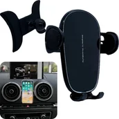 Uchwyty samochodowe do telefonów - ADAPTER DO UCHWYTU NA TELEFON AUDI A3 2014-2020 +  UCHWYT PREMIUM ZESTAW - miniaturka - grafika 1