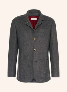 Brunello Cucinelli Marynarka Z Kaszmiru Regular Fit grau - Moda i Uroda OUTLET - miniaturka - grafika 1