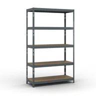 Szafy i regały magazynowe - B2B Partner Regał półkowy 1966 x 1200 x 500 mm, nośność 280 kg 540029 - miniaturka - grafika 1