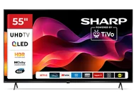 Telewizory - SHARP QLED 55HM5446E 55" 4K TiVo OS Dolby Vision Czarny - miniaturka - grafika 1