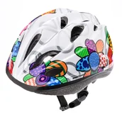 Kaski rowerowe - Meteor KASK ROWEROWY KS07 colourful flowers S# 48-52 24823-1487 - miniaturka - grafika 1