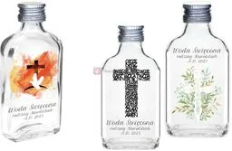 Buteleczka na wodę święconą KRZYŻ ŚWIĘTY - Dewocjonalia - miniaturka - grafika 1