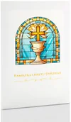 Pamiątka Chrztu Świętego - Mini-Album TS Na Chrzest witraż na dwa zdjęcia 15x21 - miniaturka - grafika 1