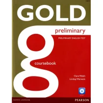 Gold Preliminary Coursebook plus CD-ROM - dostępny od ręki, wysyłka od 2,99 - Książki do nauki języka angielskiego - miniaturka - grafika 2