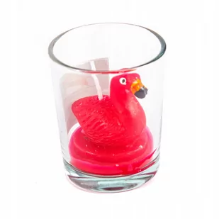 Ozdobna Świeczka Na Podstawce Różne Kolory - Świeczniki - miniaturka - grafika 1