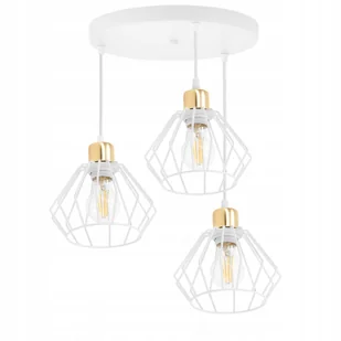 Lampa Wisząca Sufitowa Żyrandol Plafon Led E27 - Lampy sufitowe - miniaturka - grafika 1