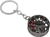 Breloki - Breloczek MTuning Brelok Felga Custom Czarna z zaciskiem - miniaturka - grafika 1