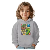 Bluzy dla dziewczynek - BLUZA DZIECIĘCA Z KAPTUREM 67 SIX SEVEN VIRAL 146-152 DLA DZIECKA PREZENT - miniaturka - grafika 1