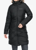Kurtki męskie - Płaszcz puchowy damski Marmot Montreaux Coat - black/black - miniaturka - grafika 1