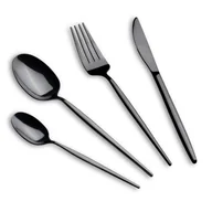 Zestawy sztućców - SZTUĆCE 24 ELEM. BERLINGER HAUS BH-3069 POŁYSK SHINY BLACK - miniaturka - grafika 1