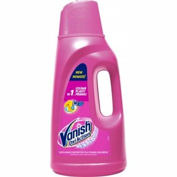 Vanish Oxi Action – Odplamiacz W Płynie Do Kolorowych Tkanin 2 L