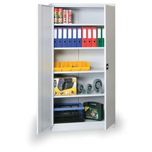 B2B Partner Spawana szafa z maksymalnym obciążeniem półki 60 kg, 1990 x 1200 x 435 mm SBM 04030304 - Szafy biurowe - miniaturka - grafika 1