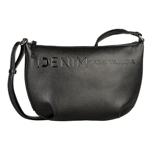 TOM TAILOR Denim Zephyra damska torba na ramię Crossbody Bag średnia, czarny, Mittelgroß - Torebki damskie - miniaturka - grafika 1