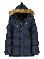 Kurtki damskie - Canadian Peak Parka w kolorze granatowym - miniaturka - grafika 1