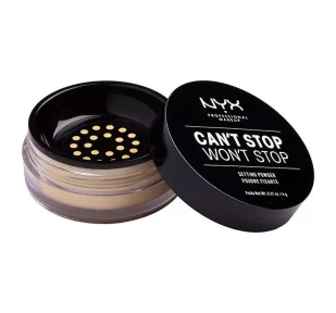 NYX CANT STOP WONT STOP SETTING POWDER-BANANA - Pudry do twarzy - miniaturka - grafika 2
