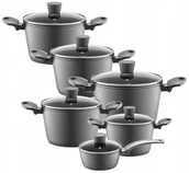 Zestawy garnków i patelni - ZESTAW 6 GARNKÓW AMBITION VERSO KOMPLET Z POKRYWAMI 16, 20, 24, 28 CM - miniaturka - grafika 1