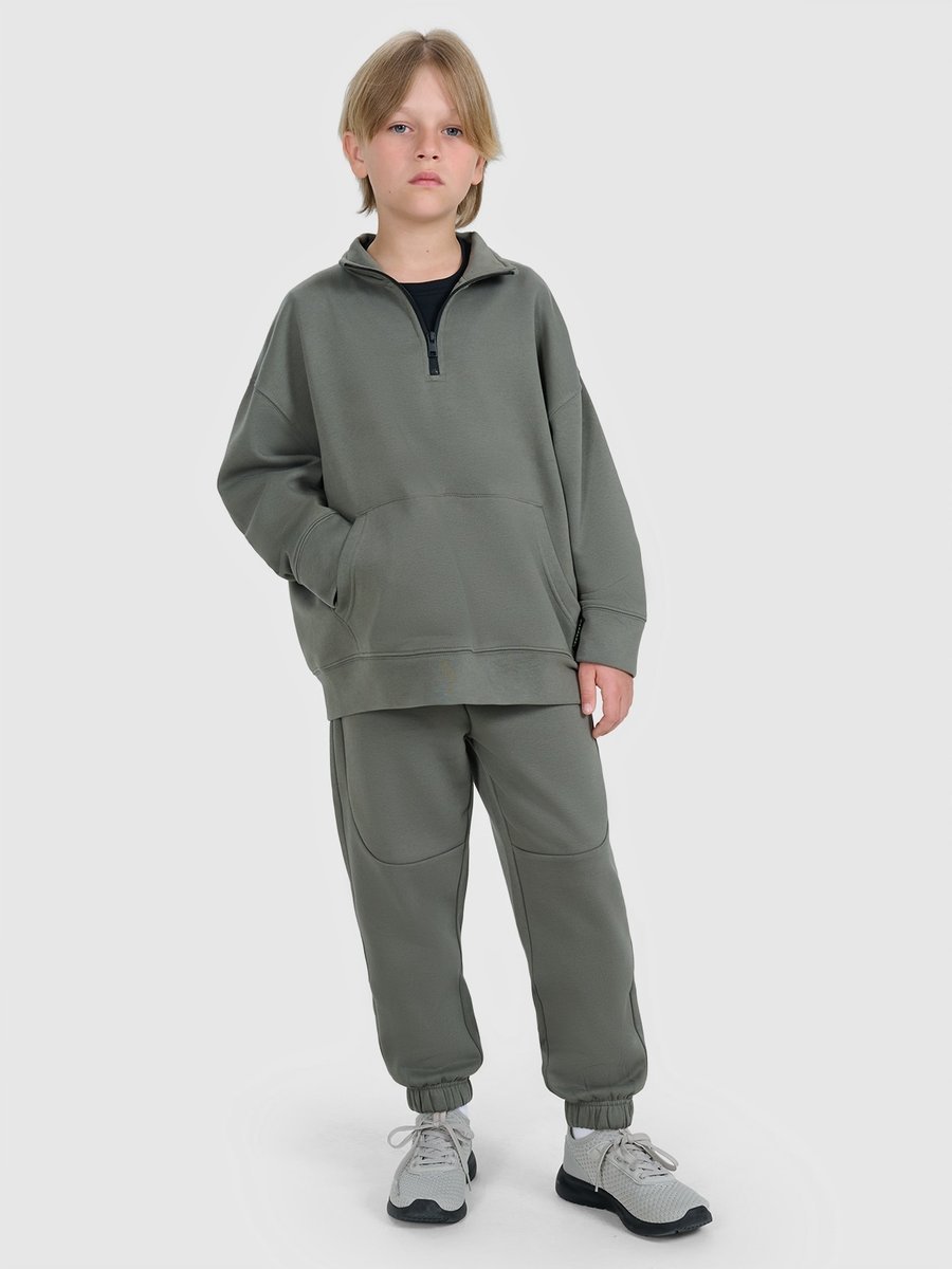 BLUZA CHŁOPIĘCA DRESOWA 4F TSWSM1956 AW25 146