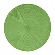 Obrusy i serwetki - Podkładka fi 38 Dekoracyjna Chef Pleciona Zielony - miniaturka - grafika 1