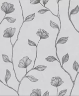 Tapety - Tapeta ścienna Marburg 34802 motyw roślinny kwiaty - miniaturka - grafika 1