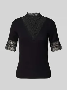 T-shirt o kroju slim fit z mieszanki wiskozy model ‘TILDE’ - Koszulki i topy damskie - miniaturka - grafika 1