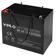 Baterie do zasilaczy awaryjnych UPS - VOLT Akumulator AGM VPRO 12V 55 Ah - WYPRZEDAŻ - ostatnie sztuki tego produktu. Nie zwlekaj - miniaturka - grafika 1