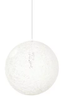 KingHome Lampa wisząca 80cm Luna biała 1027S-800.WHITE - Lampy sufitowe - miniaturka - grafika 1