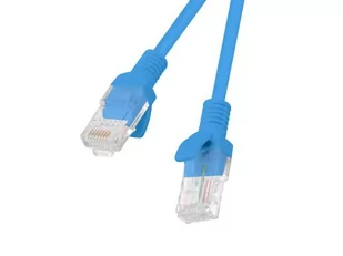LANBERG Patch cord UTP kat.5e 5m niebieski PCU5-10CC-0500-B - Kable miedziane - miniaturka - grafika 3