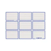 Szkolne artykuły papiernicze - Naklejki Na Zeszyt Starpak 494476 - miniaturka - grafika 1