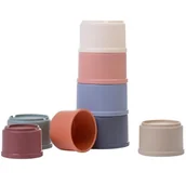 Zabawki sensoryczne - Bocioland Kubeczki Do Przelewania Zestaw 8Szt. 0359 - miniaturka - grafika 1