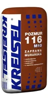 Zaprawy budowlane - Zaprawa murarska Kreisel Pozmur 116 25 kg - miniaturka - grafika 1