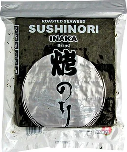 Inaka Glony do sushi Nori Silver 50 szt. - Inaka uniwersalny - Kuchnie świata - miniaturka - grafika 1