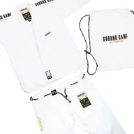 Kimona, stroje i obuwie - Ground Game Kimono/Gi BJJ Męskie Champion 3.0 Białe A1 - miniaturka - grafika 1