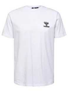 Hummel T-shirt w kolorze białym - Koszulki męskie - miniaturka - grafika 1